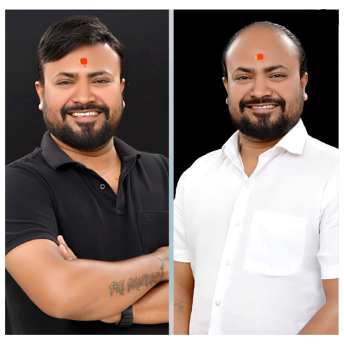 Stylish man with perfect hair